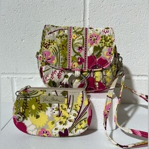 Vera Bradley Mini Crossbody Purse W/ Coin Purse NWOT B2
